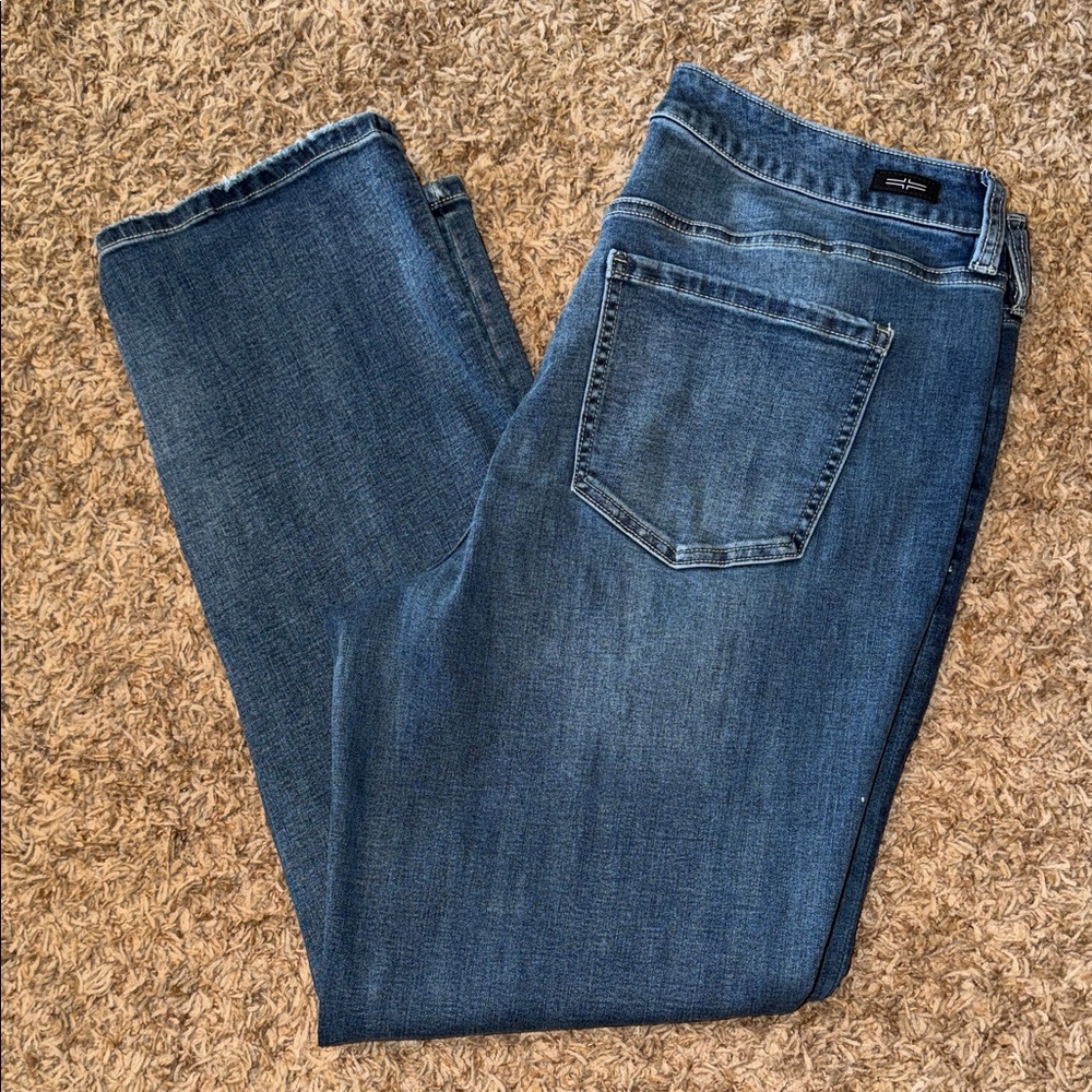 Liverpool Kennedy Blue Straight-Leg Jeans NWOT 16W